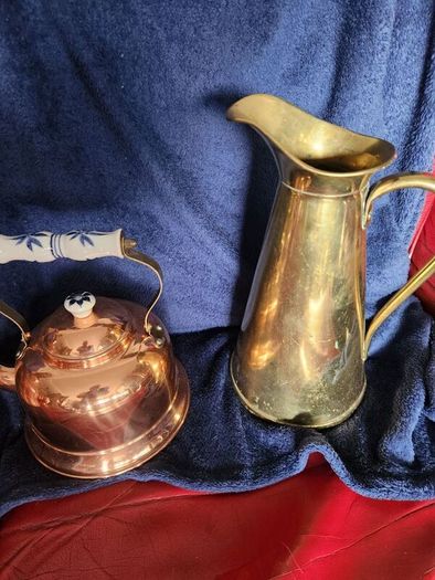 Brass an copper antiques
