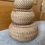 Stacking Nesting Baskets with Lids set of 3 Image 2