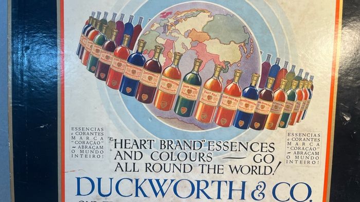 Double sided Duckworth  Show Card