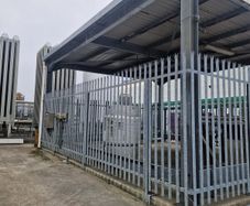 Large steel shed