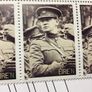 Michael Collins 2022 Centenary Stamp, Strip of 4 with sheet header and An Post Collector Booklet 2022 Image 6