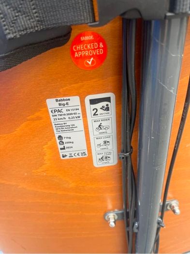Babboe Curve cargo bike electric