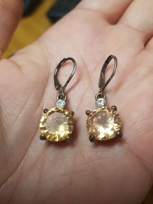Vintage Zirconia Earrings