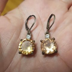 Vintage Zirconia Earrings