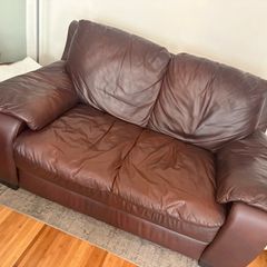 Leather sofa