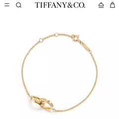 Tiffany 18k gold bracelet