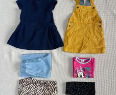 6 Pieces Girl Clothing Bundles 2-3 Years Old, 98cm
