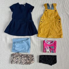 6 Pieces Girl Clothing Bundles 2-3 Years Old, 98cm