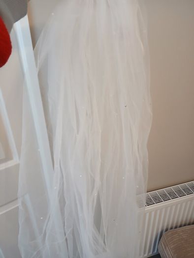 Brand new Elizabeth Dickens wedding veil