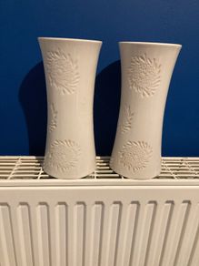 Belleek Pottery Vases