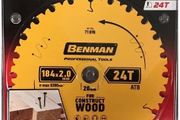 Benman 71898 Circular Saw Blade 184 X 2.0 mm 24t