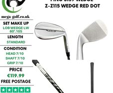 Ping S159 Wedge Lw 60 Degree.10S / Z-Z115 Wedge / Red Dot