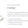 Ceiling Pendant Light with LED Module Image 7