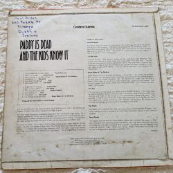 Paddy Is Dead And The Kids Know It 1969 Irish Rock Collection Vinyl