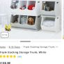 Toy storage trunk white from Great Little Trading Company Image 4
