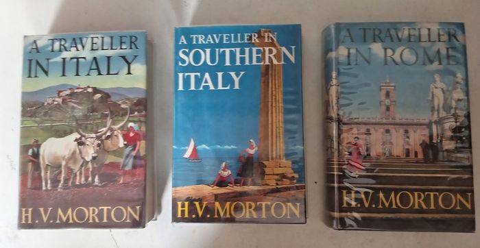 Three Italy/Rome Vintage Travel Book