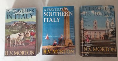 Three Italy/Rome Vintage Travel Book