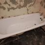 All together - bathtub, sink with a tap, bathtub glass, wall tiles Image 5