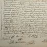 1752 Notarial Agreement: Tithe Lease of Clamecy Bail d'Accense.Signed Antique Document Image 6
