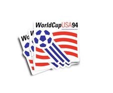 World Cup USA '94 Glossy Stickers 2-Pack