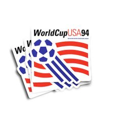 World Cup USA '94 Glossy Stickers 2-Pack