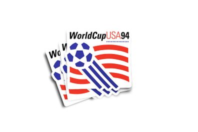 World Cup USA '94 Glossy Stickers 2-Pack