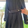 Karen Millen Denim Coat Size 14 Image 7
