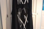 Naya Asymmetrical Dress, Black
