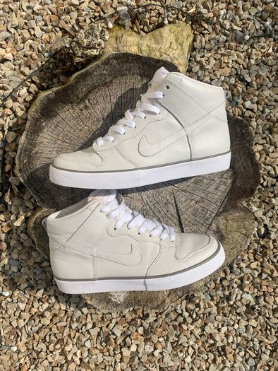 Get Deadstock Leather Nike Dunk High