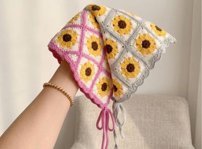 2-Piece Floral Baby Headband Set