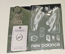 NEW balance 740 merch sticker keychain enamel pin