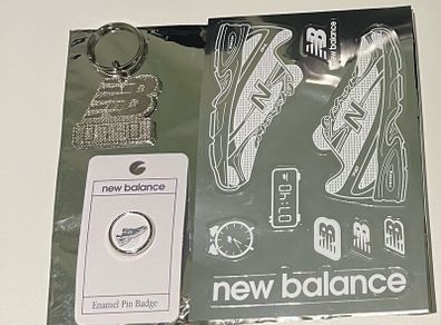 NEW balance 740 merch sticker keychain enamel pin