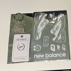 NEW balance 740 merch sticker keychain enamel pin