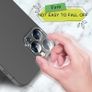 iPhone 12 Pro Max , iPhone 13 Pro Max, Tempered Glass Camera Lens Protector, [Case Friendly] [New Version] [Scratch Resistant] [Easy Installation], Black Circle Image 2