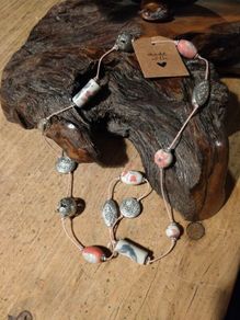 This handmade necklace.