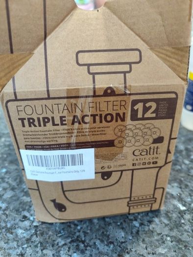 Catit water fountain filters