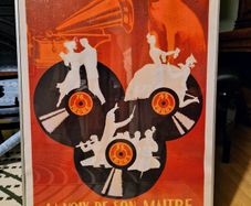 HMV Vintage Poster