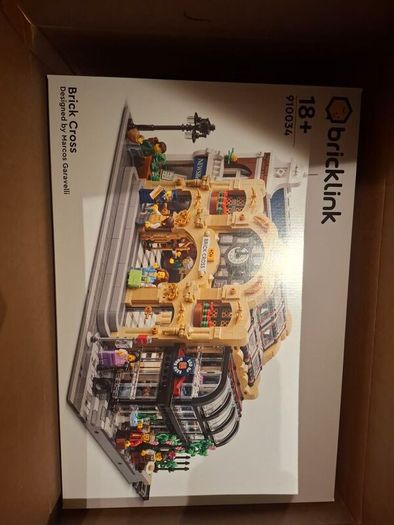 Lego Bricklink Designer Program 910034 Brick Cross Train Station