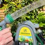 Lightweight Garden Hose Reel - 10m Compact Hose Pipe Reel With 7 Adjustable Spray Gun Nozzles - Outdoor Mini Hose Gun With Accessories for Irrigation - Easy Storage Hosepipe & Reel Set (FREE POSTAGE) Image 4