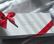 Brand New Tipperary Crystal Christmas Candle Gift Set