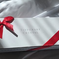 Brand New Tipperary Crystal Christmas Candle Gift Set