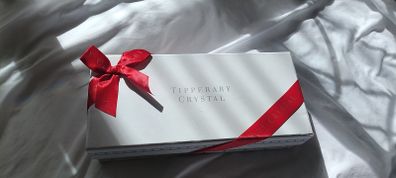 Brand New Tipperary Crystal Christmas Candle Gift Set
