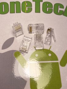 RJ45 Modular Plug Connector Head 5pcs