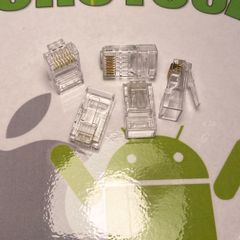 RJ45 Modular Plug Connector Head 5pcs