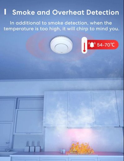 Meross Smart Smoke Alarm Kit