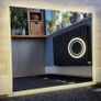LED Bathroom Mirror 80x70cm Sensor Warm Light Image 2