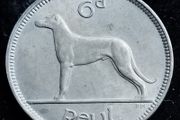 Ireland - 1953 - 6 Pence - Wolfhound - UNC - KM.13a - [2771]