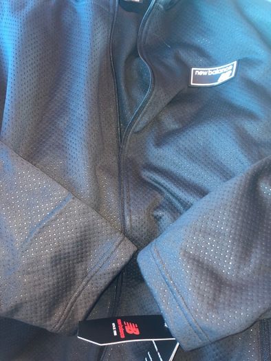 New Balance softshell hoodie running jacket size medium