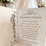 Wooden Wedding Card, Laser Cut & Engraved! Image 5