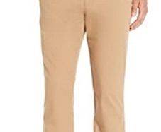 Amazon Essentials Mens Atheltic Fit Cargo Pants Dark Kahki Size 34W 30L